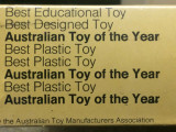 Australian Toy of teh Year 1978, 1981, 1982