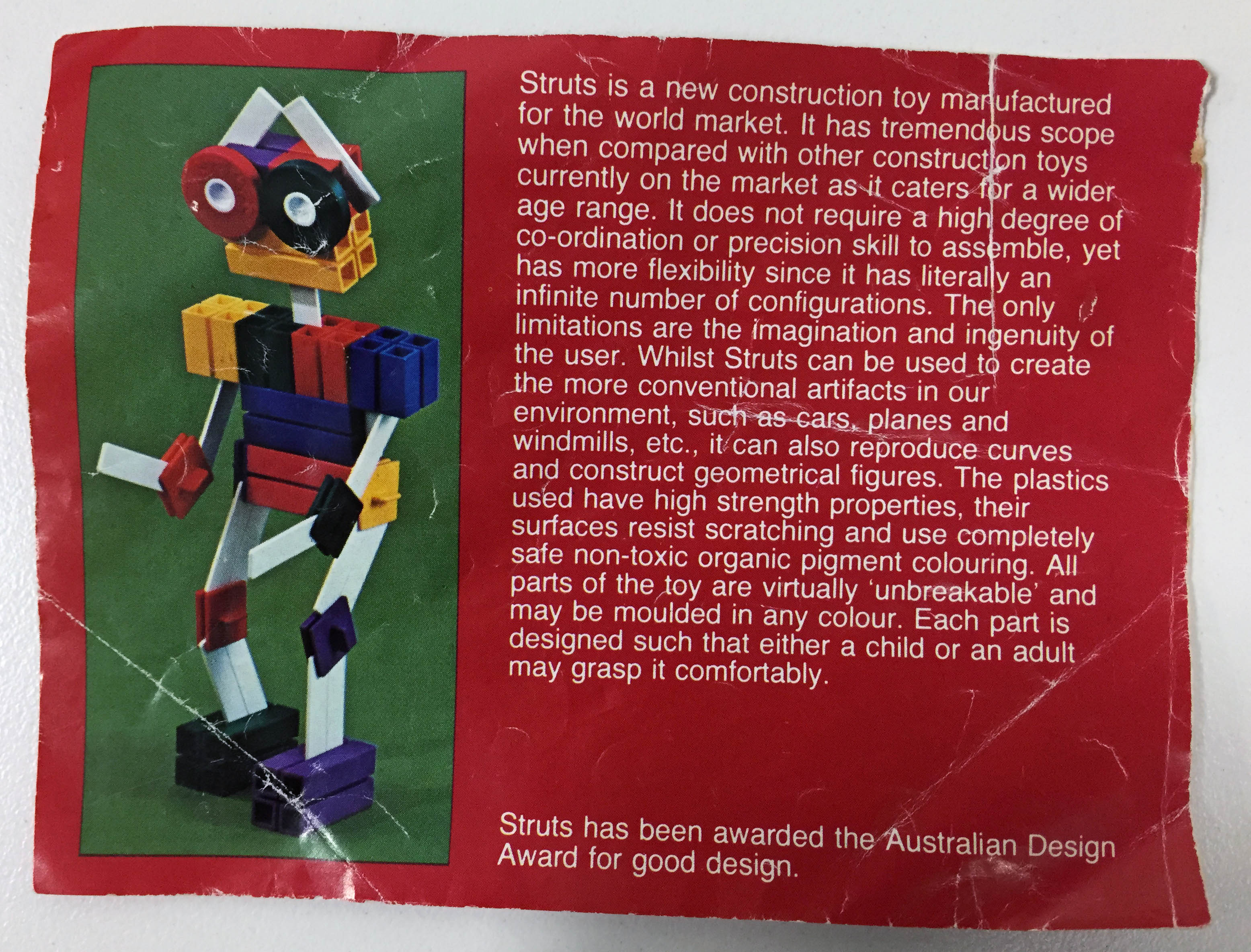 Struts product booklet